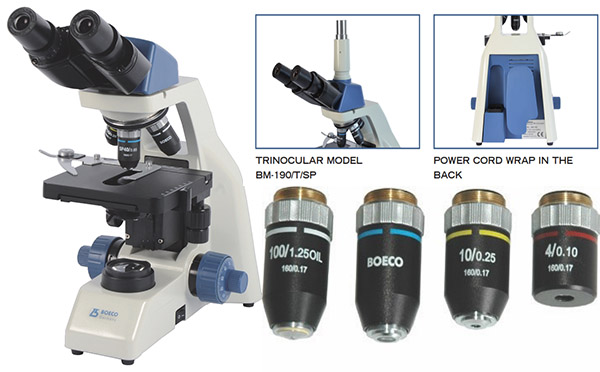 德國(guó)必高(BOECO) BM-190SP雙目生物顯微鏡
